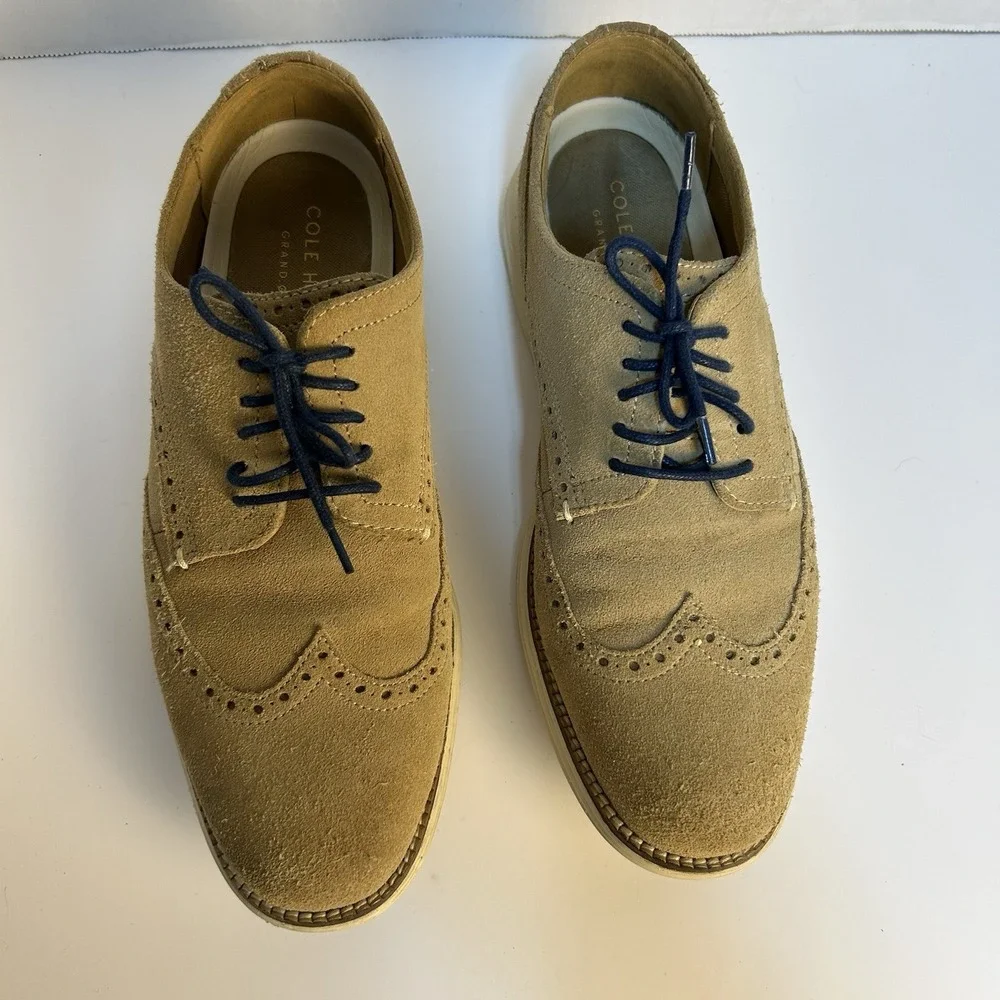 Cole Haan Grandos Men's Shoes Size 8.5M Grand Wingtip Oxford FT‎ C24088 G 16